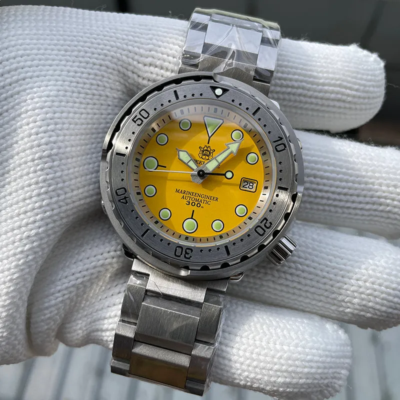 Steeldive SD1986 Full Steel Tuna Diver Watch