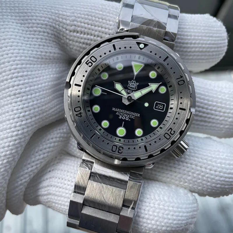 Steeldive SD1986 Full Steel Tuna Diver Watch