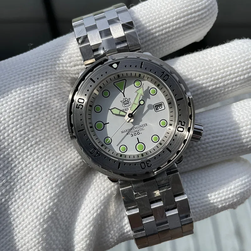Steeldive SD1986 Full Steel Tuna Diver Watch