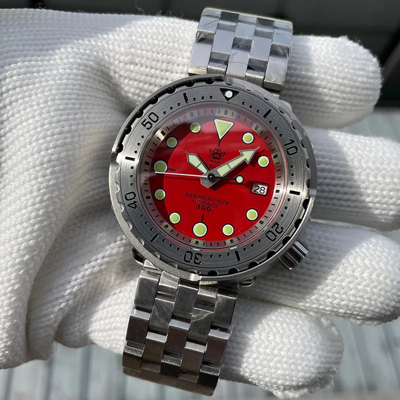 Steeldive SD1986 Full Steel Tuna Diver Watch