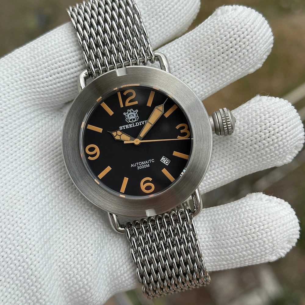 Steeldive SD1912 Brushed Case 47mm 3000m Automatic Watch