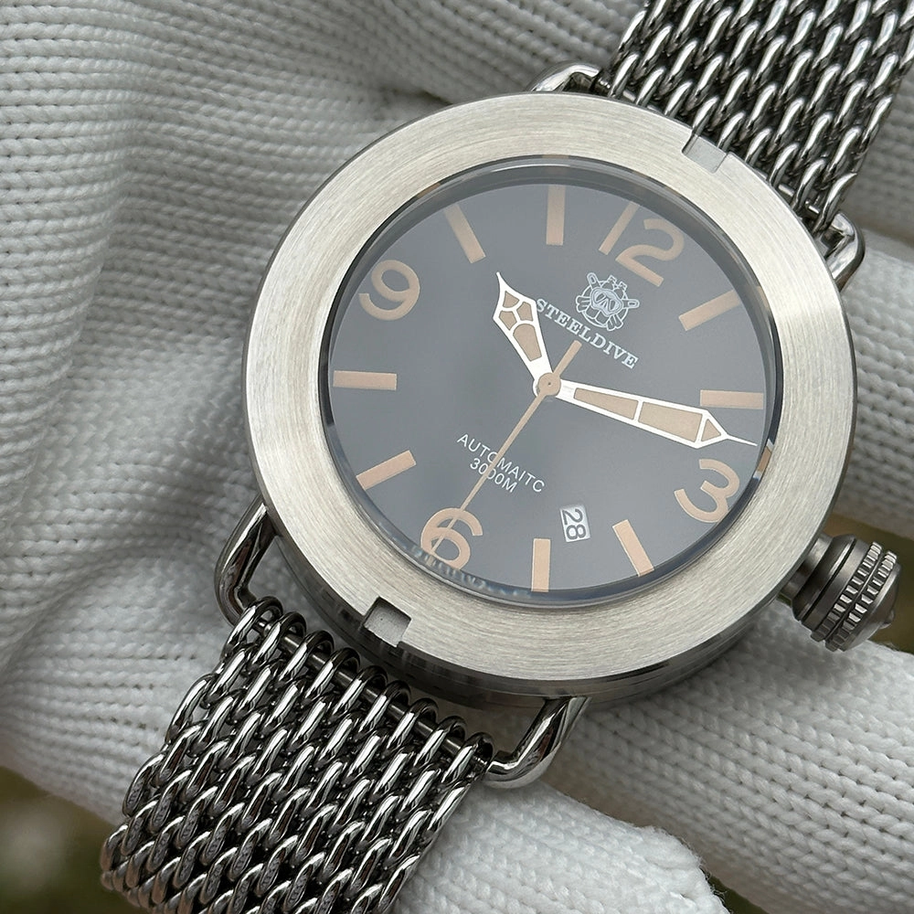 Steeldive SD1912 Brushed Case 47mm 3000m Automatic Watch