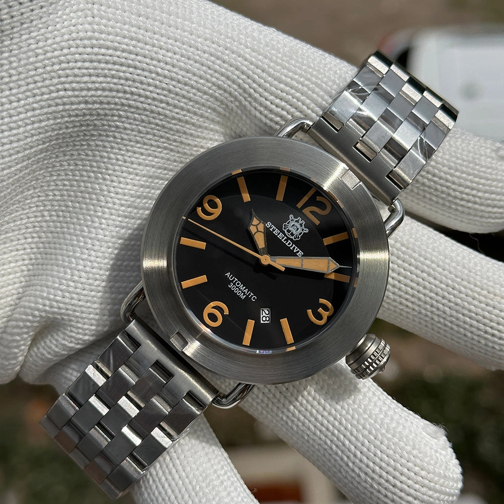 Steeldive SD1912 Brushed Case 47mm 3000m Automatic Watch