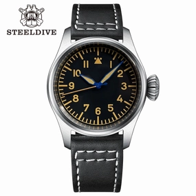 Steeldive SD1928A Retro Army Pilot Watch 