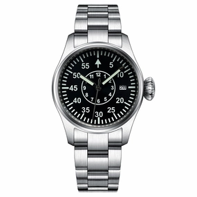 Steeldive SD1928T Type B Pilot Watch - Onion Crown 