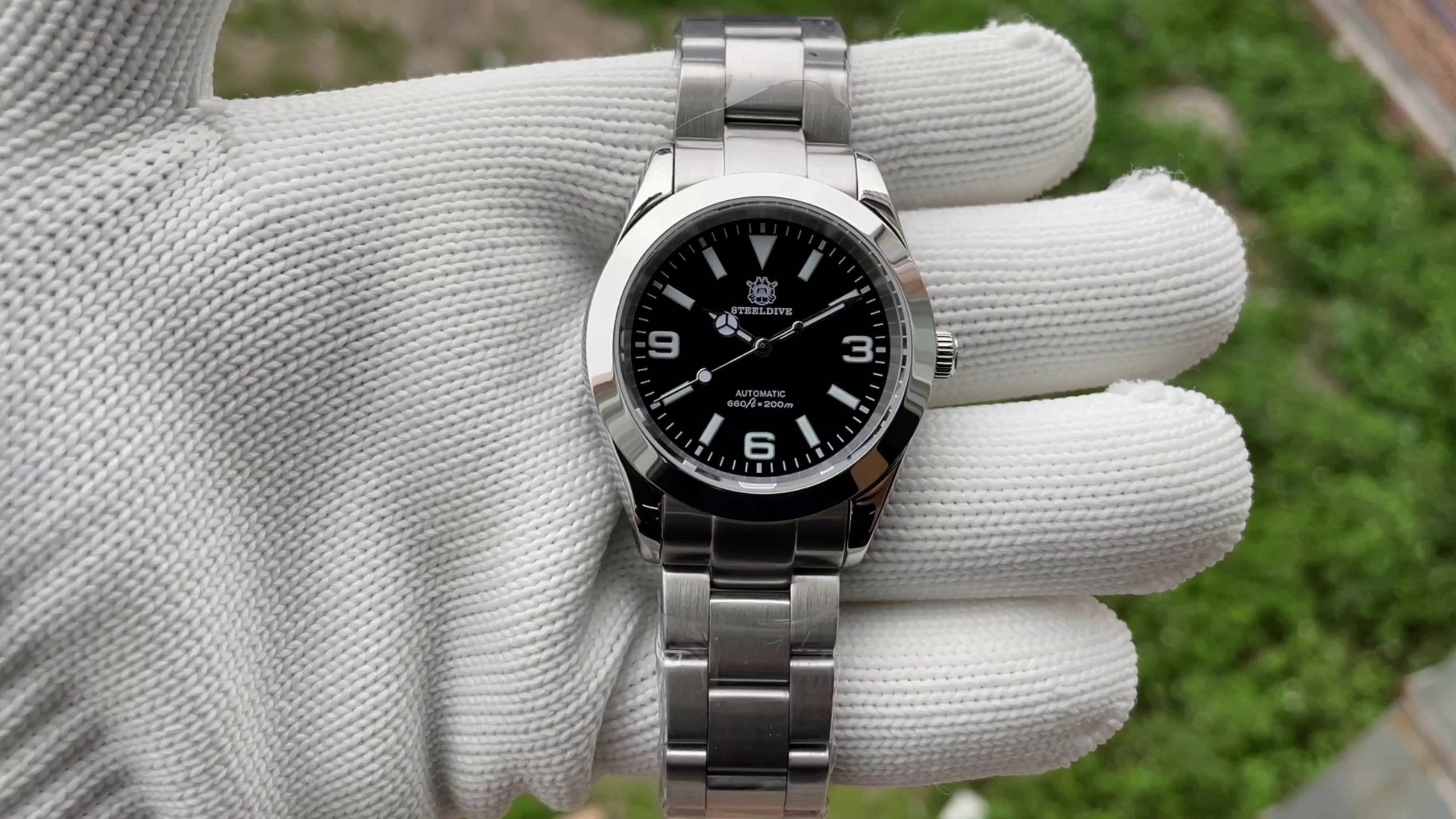 Steeldive SD1934T Retro Explore Automatic Watch