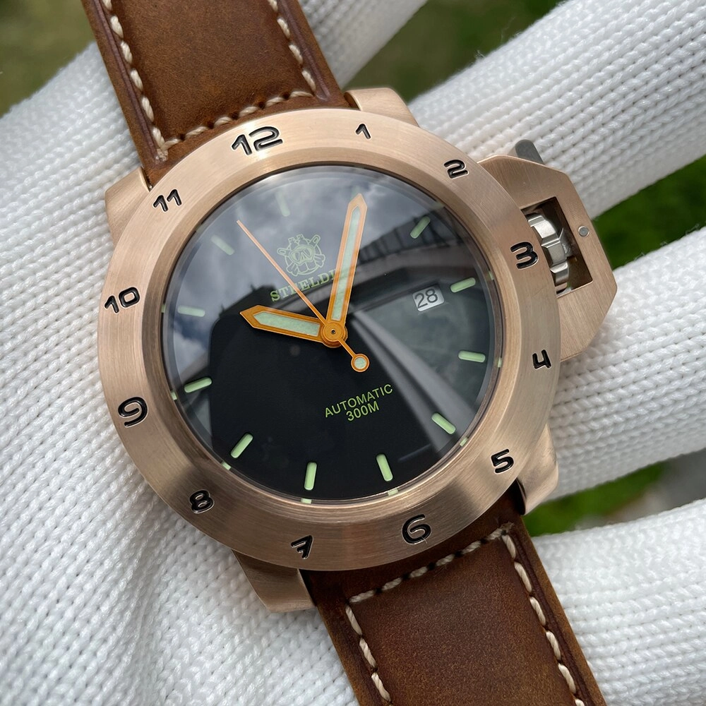 STEELDIVE SD1939S Reloj Bronze Watch 