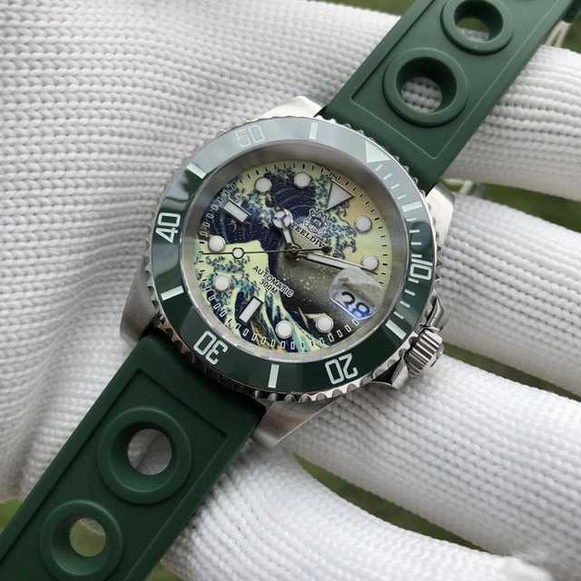 Steeldive SD1953 Great Wave Sub Diver Watch