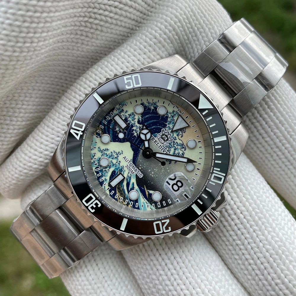 Steeldive SD1953 Great Wave Sub Diver Watch