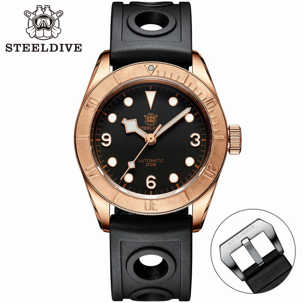 STEELDIVE SD1958S Bronze BB58 Diver Watch