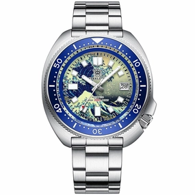Steeldive SD1970 Great Wave Turtle Diver Watch 