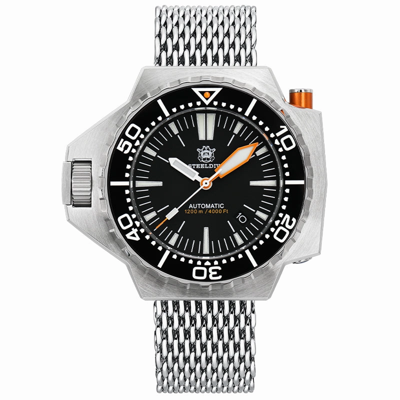 Steeldive SD1988 Monobloc 1200m Professional Diver Watch 