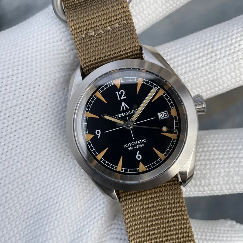 Steelflier SF751 NH35 Automatic Vintage Men Watch