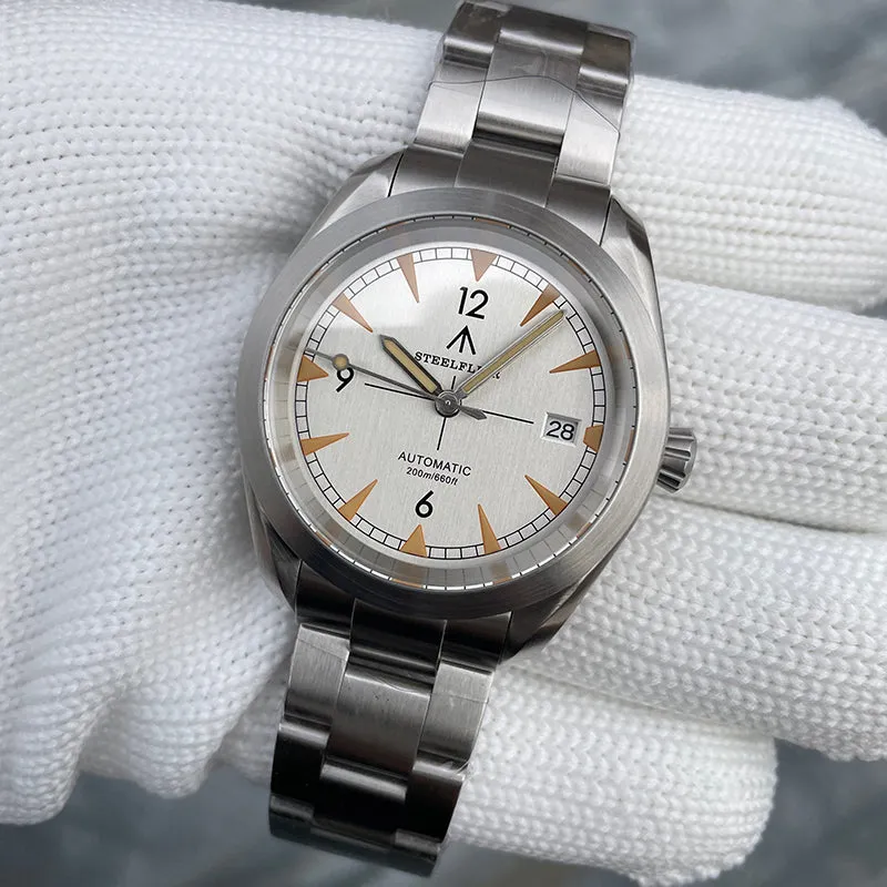 Steelflier SF751 NH35 Automatic Vintage Men Watch 