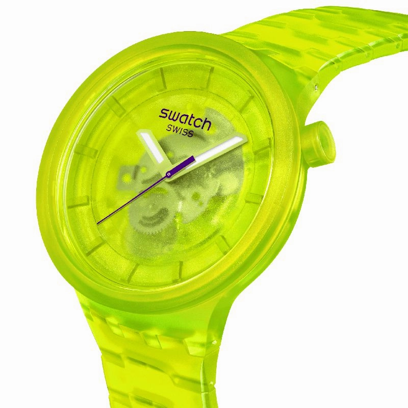 Swatch BIG BOLD YELLOW JOY Watch SB05J103