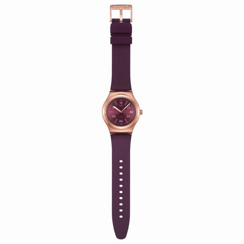 Swatch Burgundy Story Watch YIG401