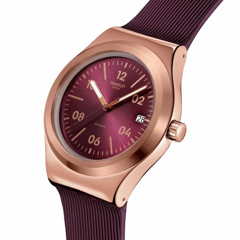 Swatch Burgundy Story Watch YIG401