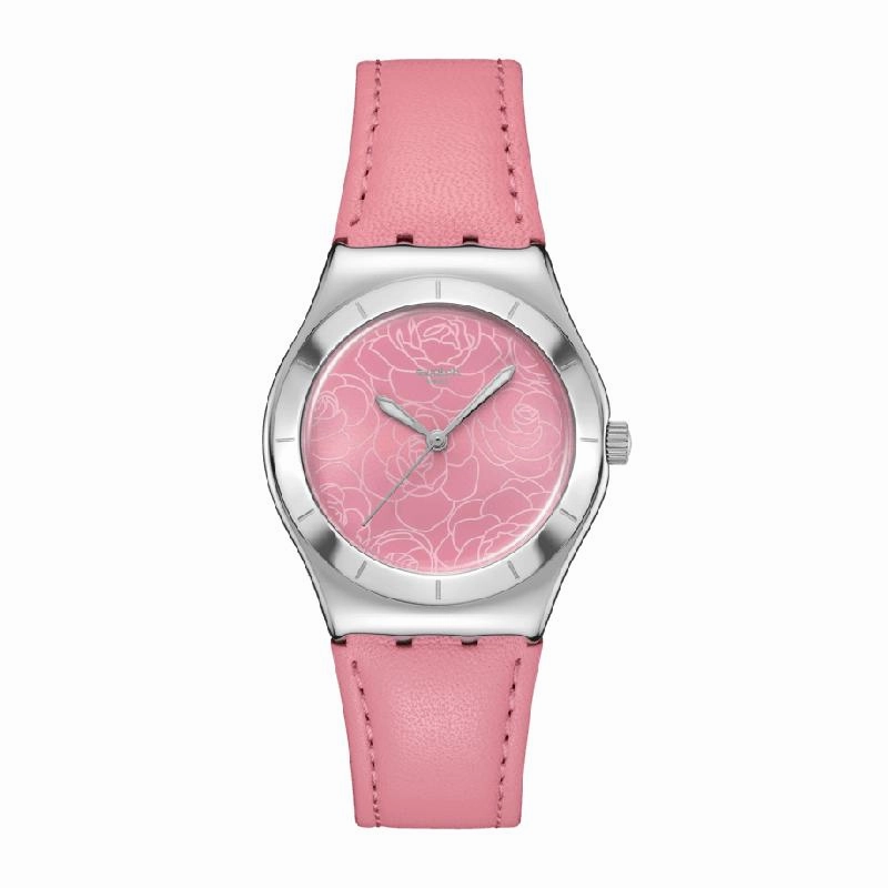 Swatch Irony PINK PETAL PROMISE Watch YLS234