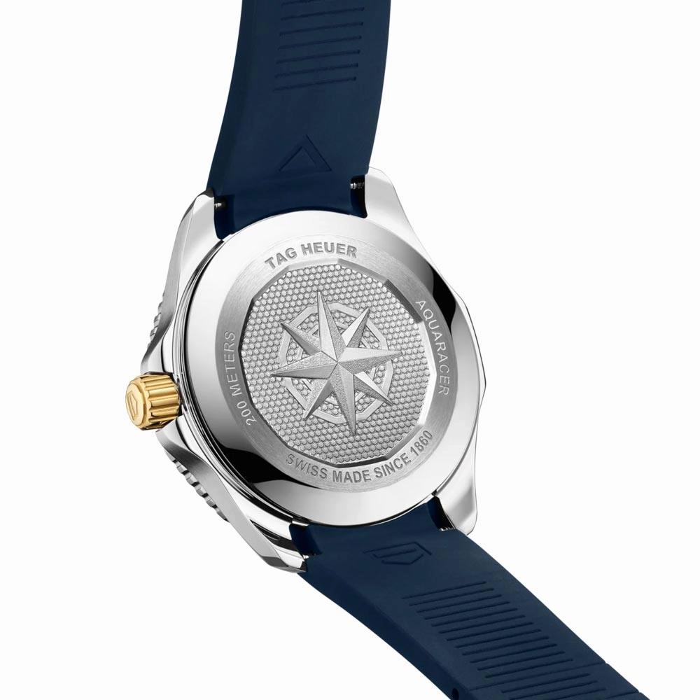 TAG Heuer Aquaracer Professional 200 Blue Dial 40mm Steel & Gold Automatic Gents Watch WBP2150.FT6210