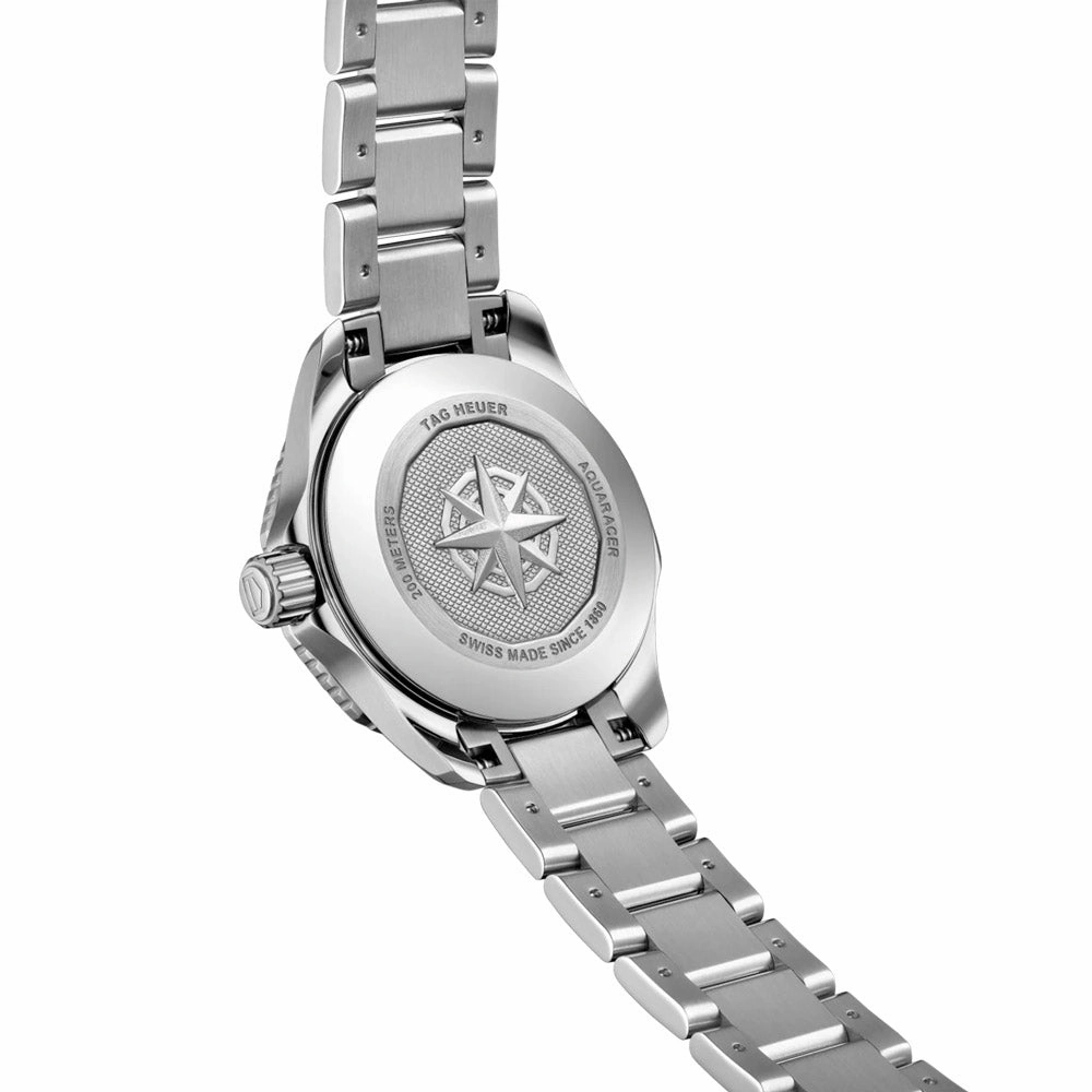 TAG Heuer Aquaracer Professional 200 Green MOP Diamond Dot Dial 30mm Automatic Ladie Watch WBP2415.BA0622