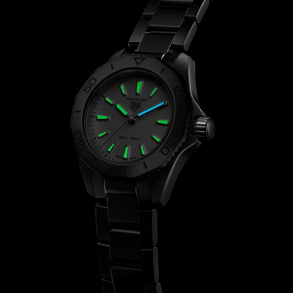 TAG Heuer Aquaracer Professional 200 MOP Dial 30mm Quartz Ladies Watch WBP1418.BA0622