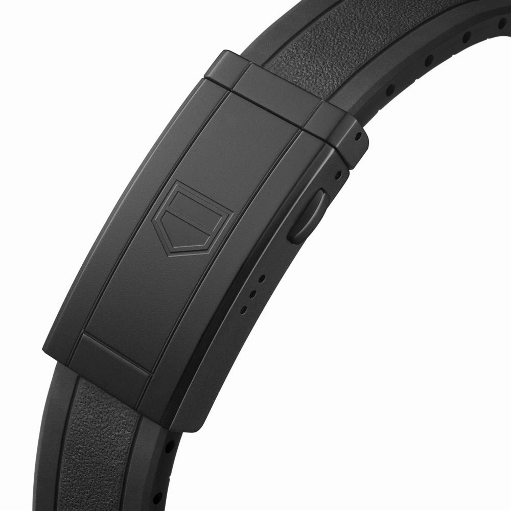 TAG Heuer Aquaracer Professional 200 Solargraph 40mm Black Dial Carbon DLC Steel Quartz Gents Watch WBP1112.FT6199