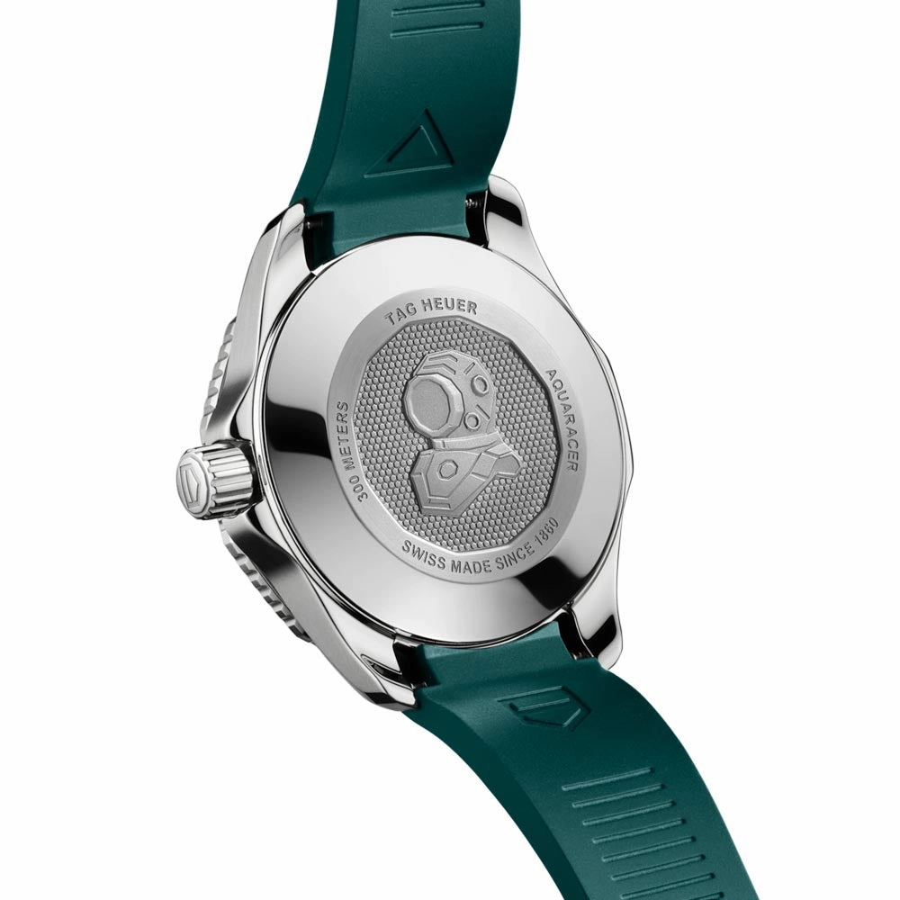 TAG Heuer Aquaracer Professional 300 36mm Blue Dial Diamond Automatic Ladies Watch WBP231G.FT6226