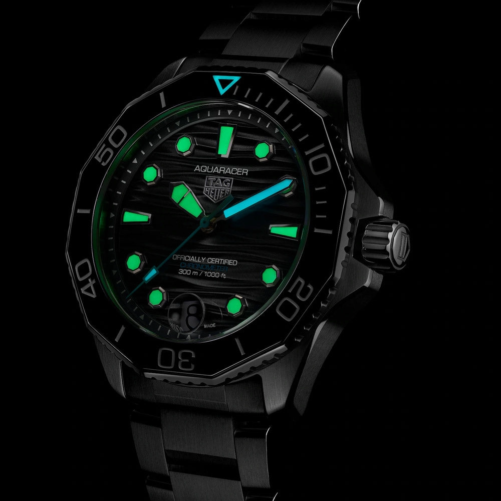 TAG Heuer Aquaracer Professional 300 Date 42mm Black Dial Automatic Gents Watch WBP5110.BA0013