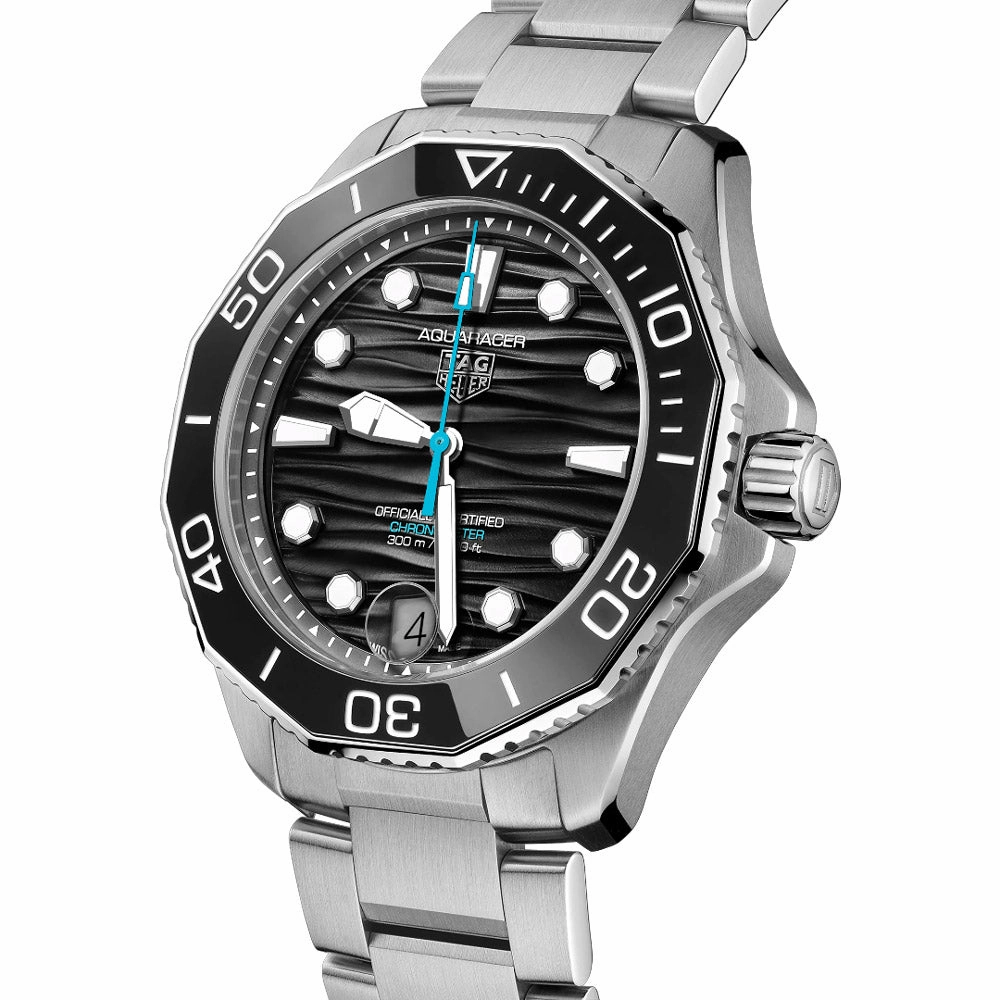 TAG Heuer Aquaracer Professional 300 Date 42mm Black Dial Automatic Gents Watch WBP5110.BA0013