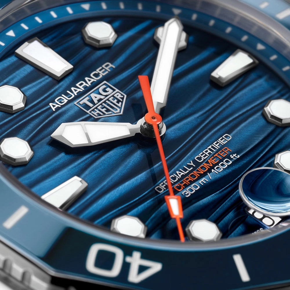 TAG Heuer Aquaracer Professional 300 Date 42mm Blue Dial Automatic Gents Watch WBP5111.BA0013
