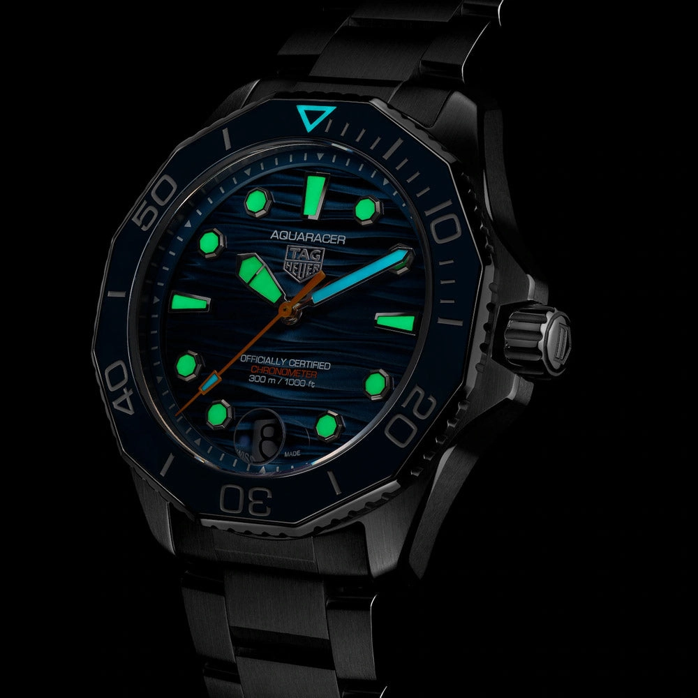 TAG Heuer Aquaracer Professional 300 Date 42mm Blue Dial Automatic Gents Watch WBP5111.BA0013