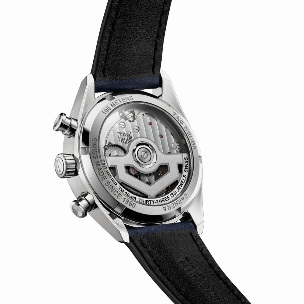 TAG Heuer Carrera 39mm Blue Dial Automatic Chronograph Gents Watch CBS2212.FC6535