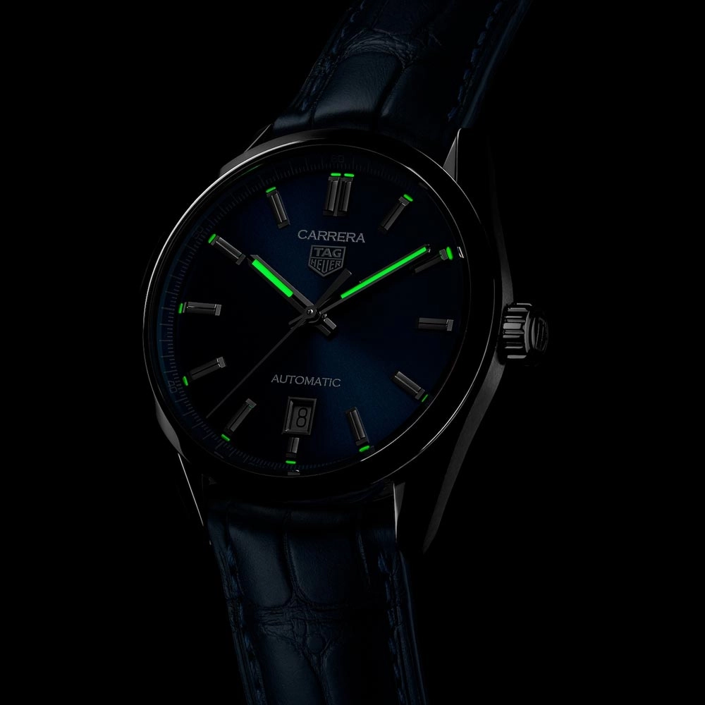 TAG Heuer Carrera 39mm Blue Dial Automatic Gents Watch WBN2112.FC6504