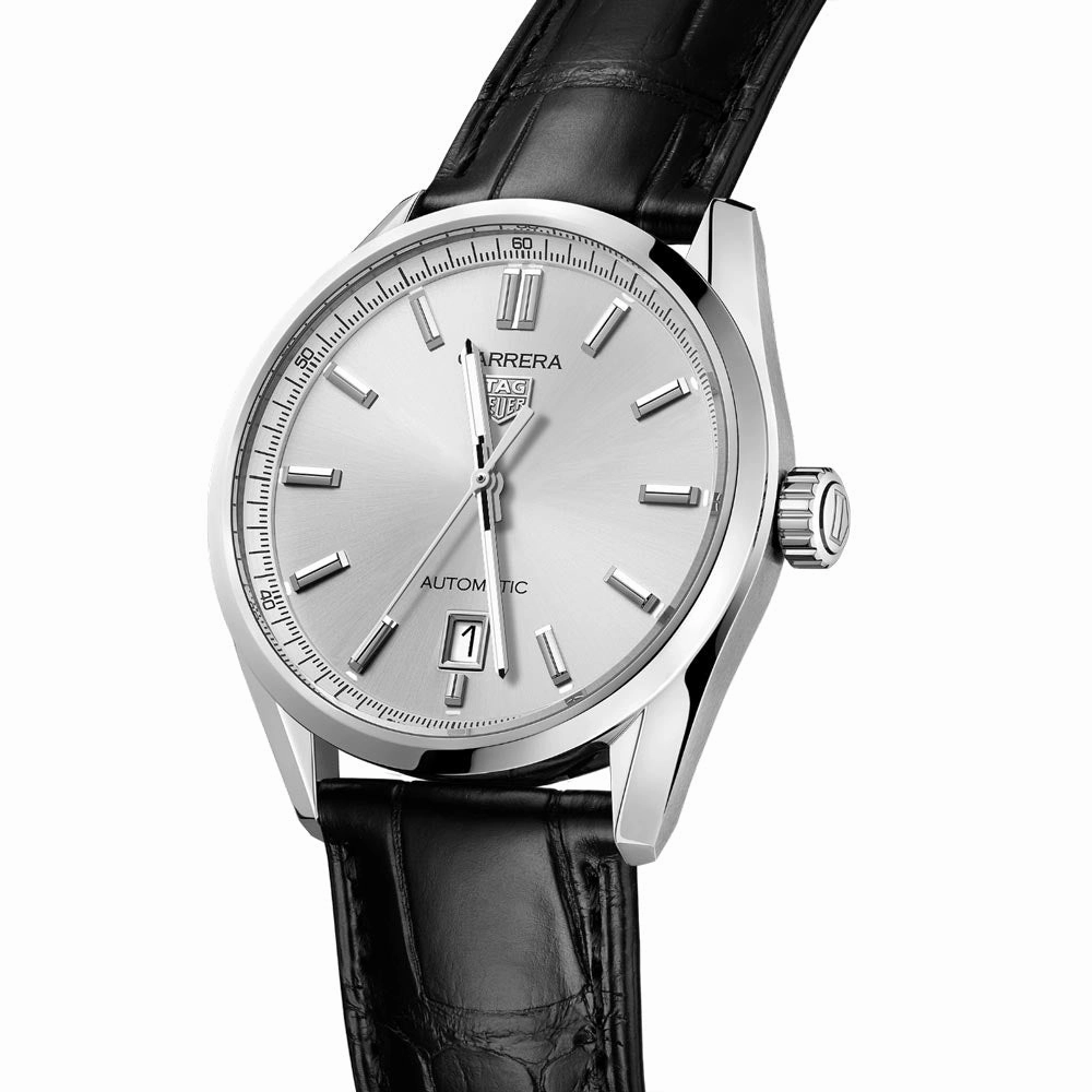 TAG Heuer Carrera 39mm Silver Dial Automatic Gents Watch WBN2111.FC6505