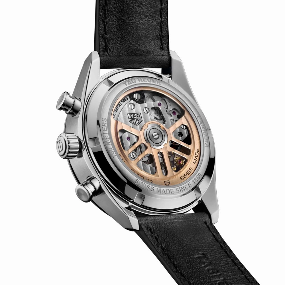 TAG Heuer Carrera 42mm Black Dial Automatic Chronograph Gents Watch CBN201C.FC6542