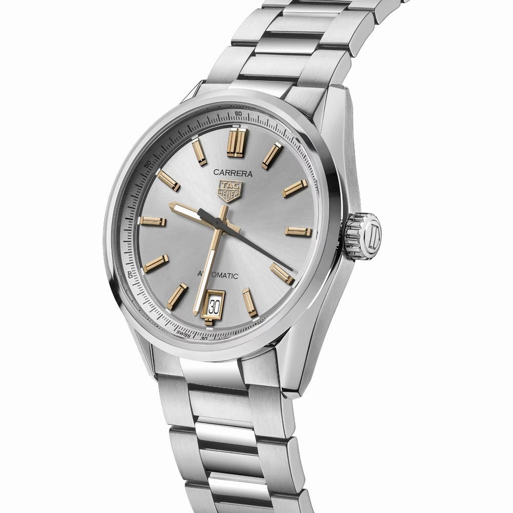 TAG Heuer Carrera Date 36mm Grey Dial Automatic Ladies Watch WBN2310.BA0001
