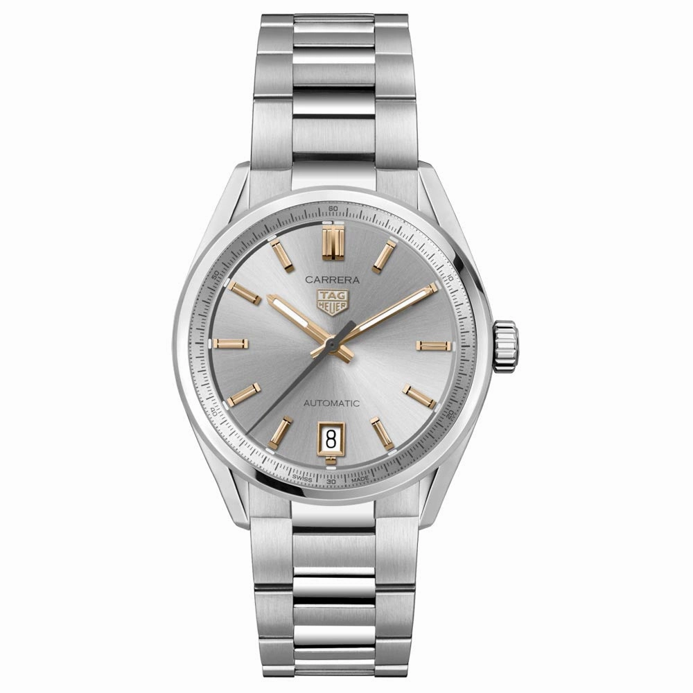 TAG Heuer Carrera Date 36mm Grey Dial Automatic Ladies Watch WBN2310.BA0001