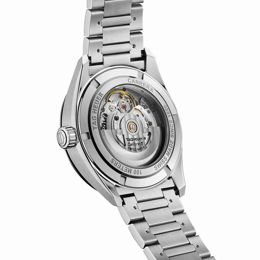 TAG Heuer Carrera Date 39mm Black Dial Automatic Gents Watch WBN2113.BA0639