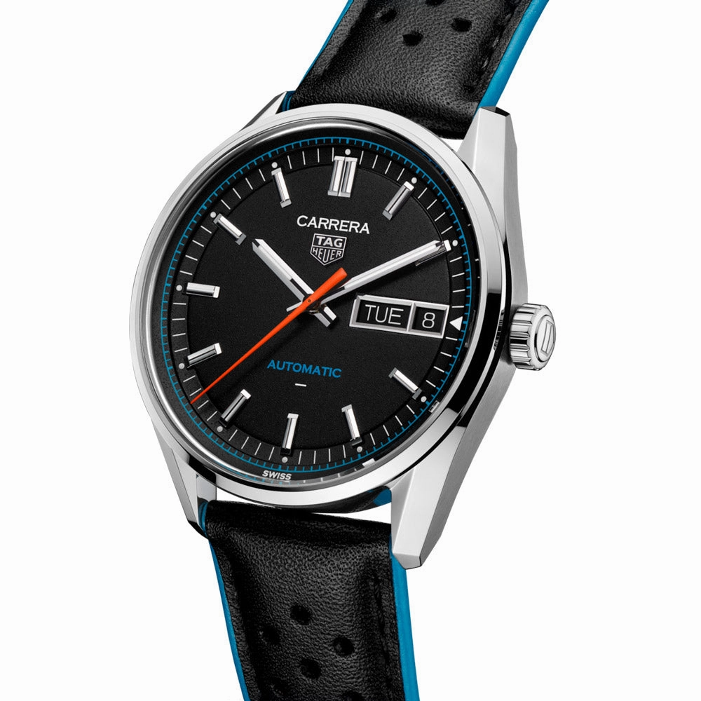 TAG Heuer Carrera Day Date 41mm Black Dial Automatic Gents Watch WDA2110.FC6614