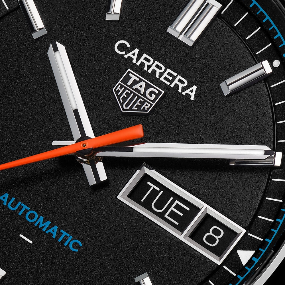 TAG Heuer Carrera Day Date 41mm Black Dial Automatic Gents Watch WDA2110.FC6614