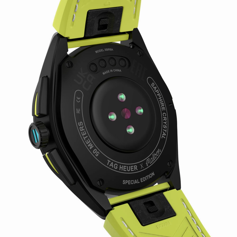 TAG Heuer Connected Calibre E4 Malbon Gold Edition 45mm Titanium SmartWatch SBR8A85.EB0338