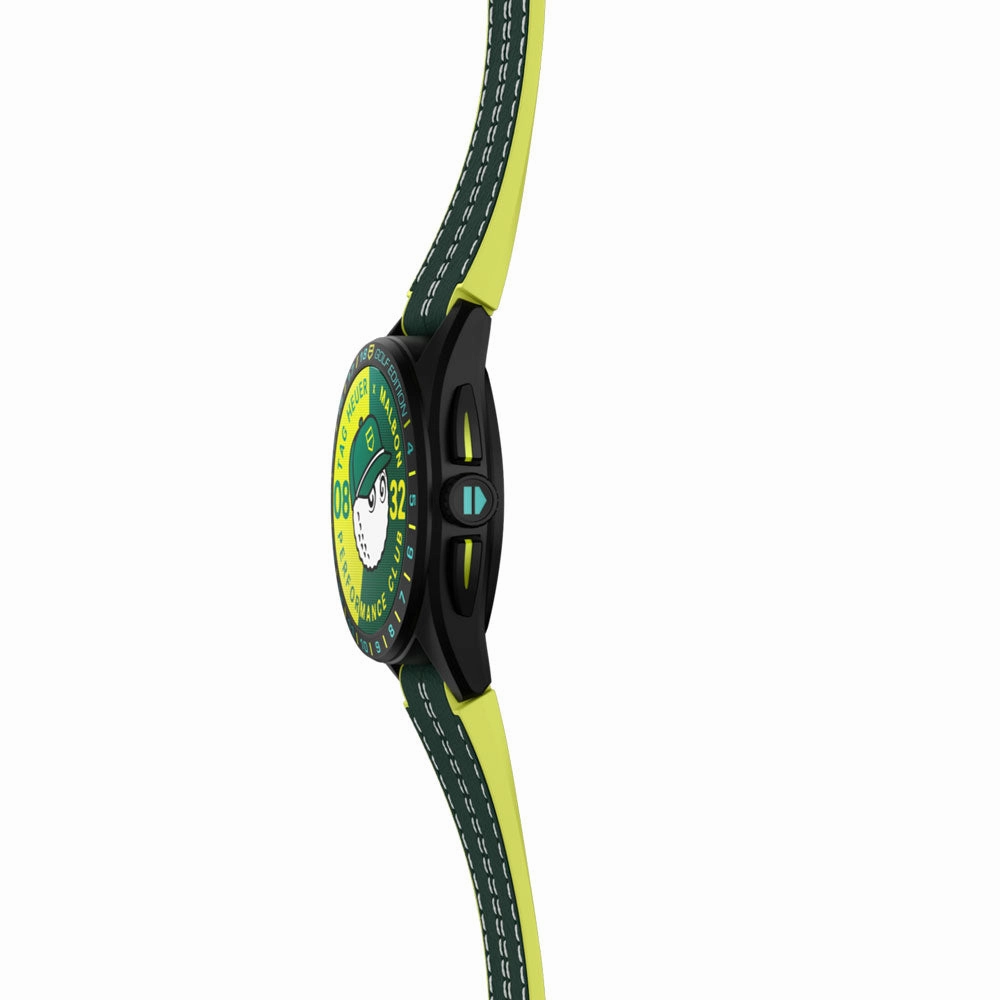 TAG Heuer Connected Calibre E4 Malbon Gold Edition 45mm Titanium SmartWatch SBR8A85.EB0338