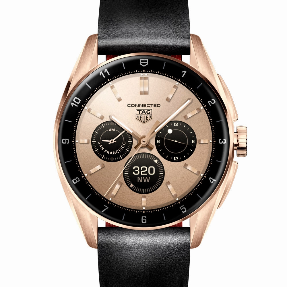 TAG Heuer Connected Calibre E4 Rose Gold PVD Steel 42mm Smart Watch SBR8011.BC6652