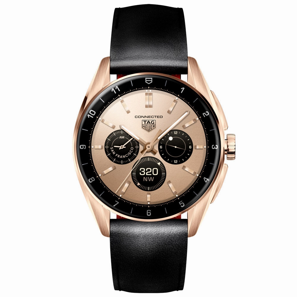 TAG Heuer Connected Calibre E4 Rose Gold PVD Steel 42mm Smart Watch SBR8011.BC6652