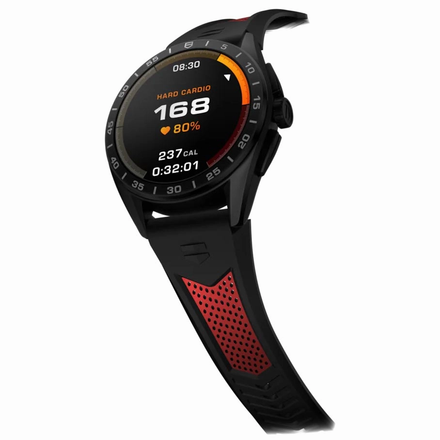 TAG Heuer Connected Sport Edition 45mm Titanium Smart Watch SBR8A80.EB0259