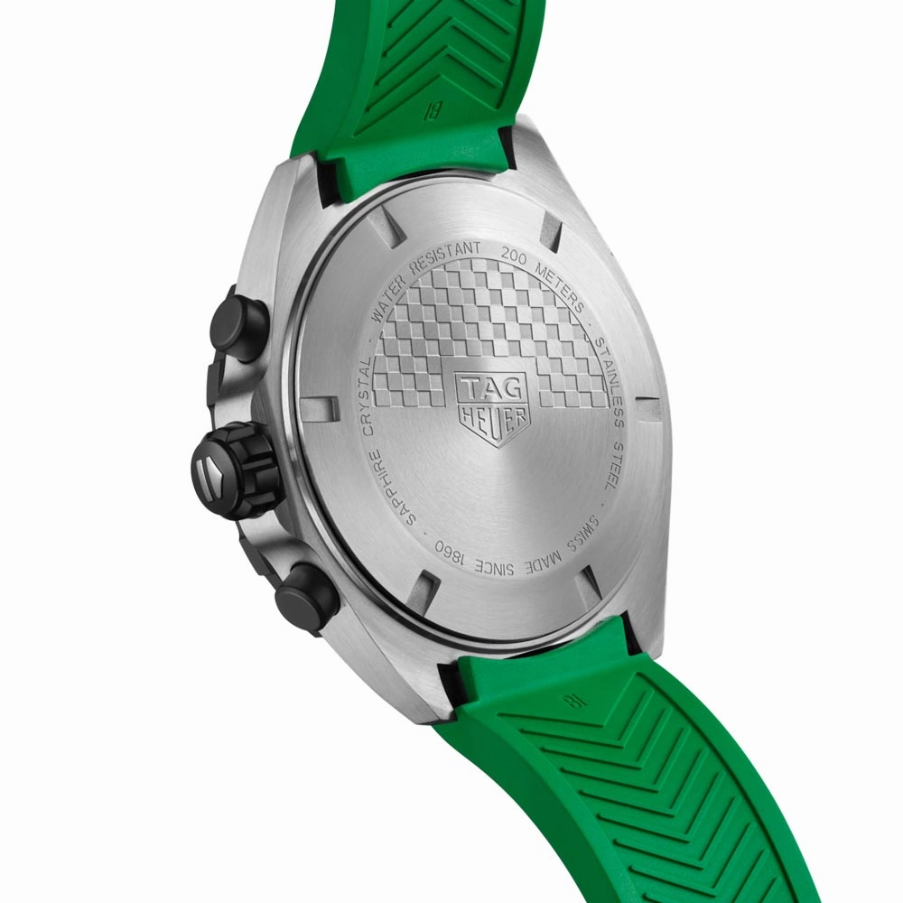 TAG Heuer Formula 1 43mm Green Dial Quartz Chronograph Gents Watch CAZ101AP.FT8056