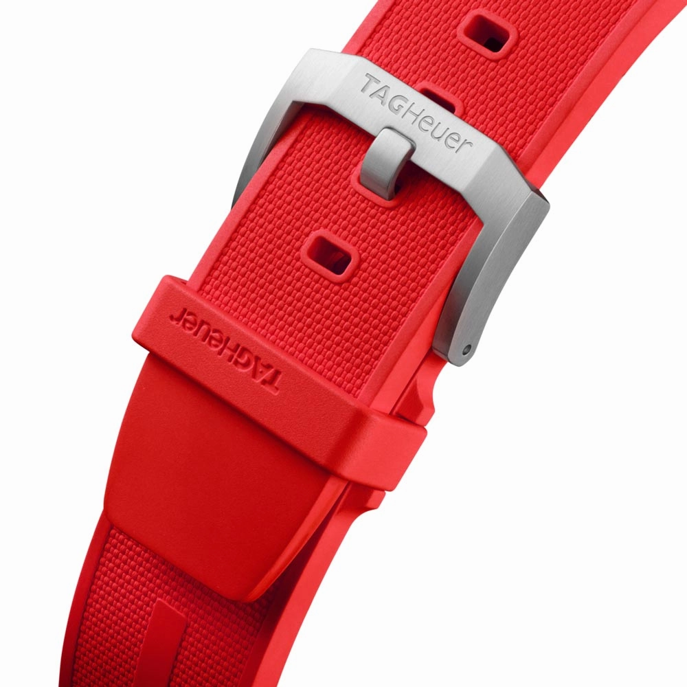 TAG Heuer Formula 1 43mm Red Dial Quartz Chronograph Gents Watch CAZ101AN.FT8055