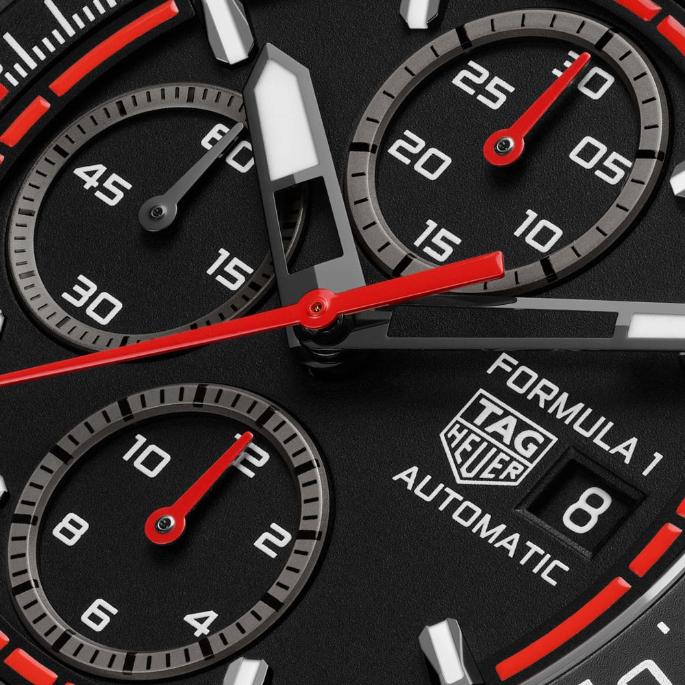 TAG Heuer Formula 1 Chronograph 44mm Black Dial Titanium Automatic Watch CBZ2085.FT8093