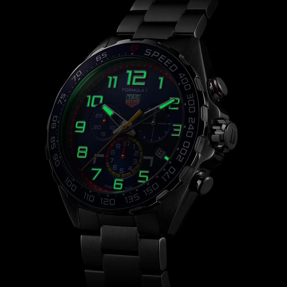 TAG Heuer Formula 1 Red Bull Racing Special Edition 43mm Blue Dial Quartz Chronograph Gents Watch CAZ101AL.BA0842