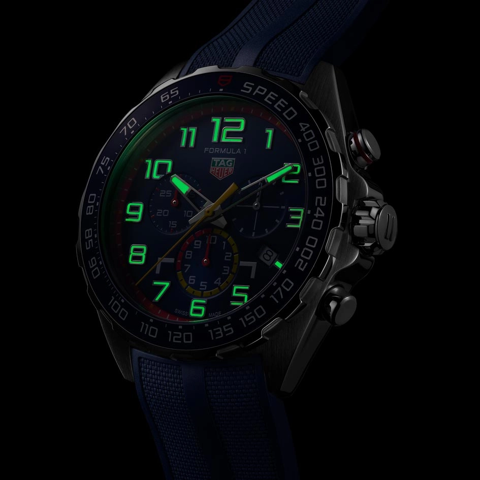 TAG Heuer Formula 1 Red Bull Racing Special Edition 43mm Blue Dial Quartz Chronograph Gents Watch CAZ101AL.FT8052